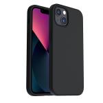 CAPO | Plain & Stylish Soft Silicone Covers | for iPhone 13 (Black)
