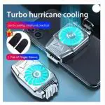 Tech Gear Phone Cooler for Gaming, Universal Moblie Cooler with Two Cooling Speeds, Mobile Phone Radiator Case for iPhone, Cell Phone Cooler for Gaming Phone