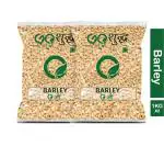 Goshudh Barley 2 kg (1Kg X 2 Pack) Jau Sabut