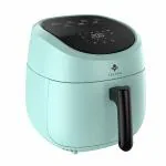 Solara Mint Aqua Plastic Digital Air Fryer with 8 Pre Set Modes 5.5L, Extra Large