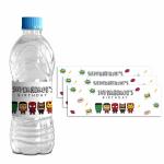Festiko 40 Pieces Superhero Water Bottle Labels ,Water Bottle Stickers, Superhero Bottle Wrappers