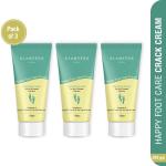 Glamveda Happy Foot Care Cream for Cracked Heels | Nourishment & Hydration | Pack Of 3 300gm