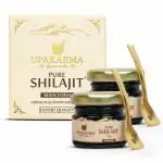 UPAKARMA Ayurveda Original and Pure Shilajit/Shilajeet Resin Form - 20g (Pack of 2)