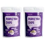 Rivera Purple Yam Chips, Fasting Chips, Pack of 2 * 65g