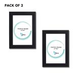 4X6 Inch Photo Frame for Home & Office Wall Decor & Best Gift for Birthday & Occasions Synthetic Wooden Photo Frame Pack Of 2 Frame