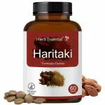 Herb Essential Haritaki (Terminalia Chebula) 500 mg Tablet - 60 Count
