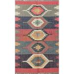 Budhraj Durry Udhyog 2.5 X 4 Feet Medium Kitchen Runner Rug Wool and Jute 100% Washable Runner Rugs / Bedside Runner / Gardern Dhurrie / Handmade Gift Dhurries .