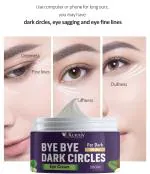 KURAIY Under Eye Cream Gel for Dark Circles, Puffy Eyes, Wrinkles