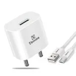 TP TROOPS 1.5A SAM SMART CHARGER Power with Micro-USB Cable /1.5 A Mobile Charger with Detachable Cable/Compatible for Android Smartphones