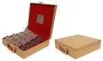 Kuber Industries Gold Wood Rod Bangle Storage Box ( 2)