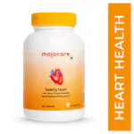 Mojocare Healthy Heart Capsules - 60pc | With Garlic, Arjuna, Guggul | Pack Of 1 Incomplete