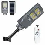 Epyz 60 Watt Grey Solar Street Lights with Remote, 416 LEDs, Motion Sensor Light [ Cold White ]