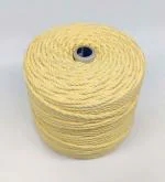 Macrame 3 Ply Light Yellow Twisted Macrame 100 m