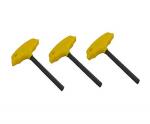 Goodyear T - Handle hex allen keys (2.5mm) PACK OF 3