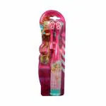 Grest Battery Powered Electric Soft Bristles Toothbrush with Extra Brush - Pink