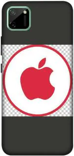 SARTOOLIYA Realme C11 Multicolor Plastic Apple, Iphone, Logo Printed Water Proof Back Cover