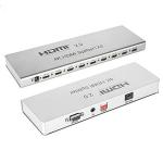 Microware 3D 1X8 HDMI Splitter Adapter