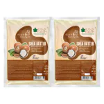 Bliss of Earth Organic shea butter raw unrefined African Great for Stretch Mark, Body & Hair 2x200gm