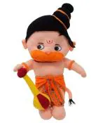 LVS TOYS Hanuman Ji Teddy Bear for Kids, Girls & Children Gifting, Girls Playing & Gift in 28 cm Long Size