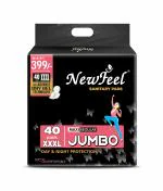 NEWFEEL SANITARY PADS JUMBO 40 PCS