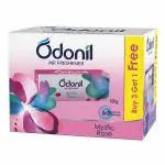 Odonil Bathroom Air Freshener Blocks 100g - Buy 3 + 1 Free| Mixed Fragrance