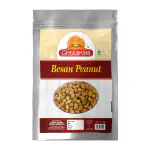 Ghotaram Besan Java Nuts Ready to Eat Nut Cracker Namkeen Tasty Peanuts with Masala Coated | Crispy Peanuts Moongfali Daane | Chemical Free Spicy Healthy Indian Snacks-350g*1Pack