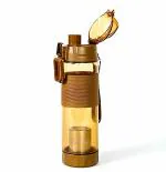 DeoDap Alkaline Water Bottle, with Food Grade Plastic, Stylish and Portable