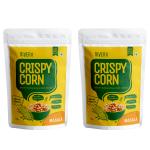 Rivera Crispy Corn (Masala), Iron Rich Snacks, Pack of 2 * 110g