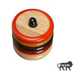 Smartcraft Made in India Tea Coaster Wood-Rounds Handcrafted Wooden Dining Coffee Table Tea Coasters