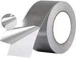 SEJASCOLLECTIONS Self Adhesive Aluminum Foil Tape 20 Meter length Silver (48 mm (2 inches), 10 cm Anti Slip Tape (Silver Pack of 24)