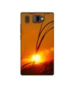 Casotec Moon View Design Printed Silicon Soft TPU Back Case Cover for Panasonic P66 Mega