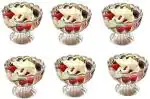 KITCHUB Unbreakable Plastic Ice Cream Cup, Dessert Bowl, Ice Cream Bowl,Serving Cup 155 ml