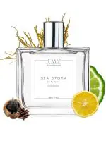 EM5 Sea Storm Unisex Perfume | Amber Aquatic Fresh Marine | EDP Spray for Men & Women | Strong & Long Lasting Fragrance | Luxury Gift for Him / Her
