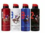US Polo Association Beverly Hills Polo Club, Deodorant Spray for Men, 700ml (Pack of 4)