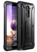 SUPCASE UB Pro For LG Stylo 4 Black Screen Protector,Holster Front And Back Cover