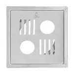 CUROVIT Stainless Steel Drain Strainer 6