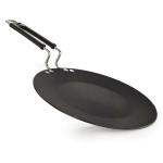 RBGIIT Hard Anozied Roti Paratha Phulka Tawa, 27.5 cm Diameter with Riveted Sturdy Handle - 5.25 mm Thickness, RC-53
