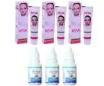 3 KAIPO UNDER EYE CREAM 25GM + 3 TIKOMA HERBAL EYE DROPS 10ML