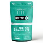 Cocosutra DEFEND Sugar Free Drinking Chocolate Mix | 10 cups, For Strength & Immunity Boost | With added Multivitamins, Minerals & Antioxidants | Vegan | Keto Friendly | 200 g