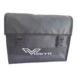VORIYO Bike Saddle Bag Waterproof Artificial Leather Material Motorcycle Universal Side Bag/Saddle/Travel Bag/Carrier for All Bike (Black)