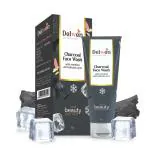 Delwen Activated Charcoal Face Wash for Men & Woman, 60gm | For Deep Pore Cleaning and Removes Dirt | Face Wash for Acne and Pimples | Face Wash for Oily skin