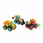 JCB My First Big Wheeler Action Team Construction Toys for kids 12M+, Multicolour
