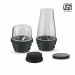 Apex Bullet Juicer Jars - Compatible with any Mixer (Free Sipper and Cover Caps) , 375ml & 600ml