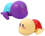 Toyshine 2 Pack Cute Swimming Turtle Bath Toys for Toddlers