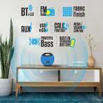 ZEBRONICS Zeb-Bellow 40 Portable Speaker (Blue)