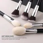 Brandinn13 Brushes Synthetic Professional Makeup Brushes Set For Foundation Blending Powder Blush Concealers Eye Shadows (Set Of 30)