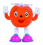 Smartcraft Dancing Apple Musical Toy and Flashing Light Toy for Kids (Multicolour)
