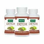 SEYA Detox Capsule, 60 Cap (Pack of 3) / Weight Management / Liver Cleanser / For Men and Women