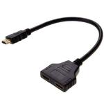 CABLES MASTER HDMI Y Splitter for Projector, Laptop, TV, Monitor, PlayStation