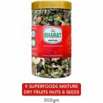 Bharat Super Foods Dry Fruits Nuts And Seeds Mix - Immunity Booster 9 Superfoods Mixture 500 gm